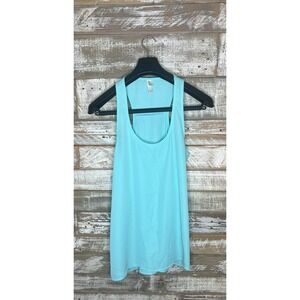 Xhilaration womens aqua green tank‎ L